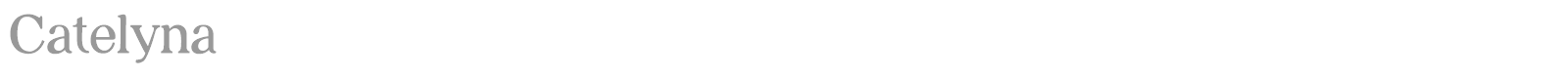 Catelyna font preview