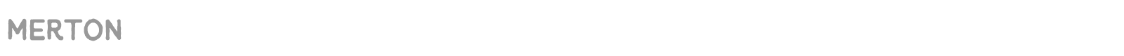 Merton font preview