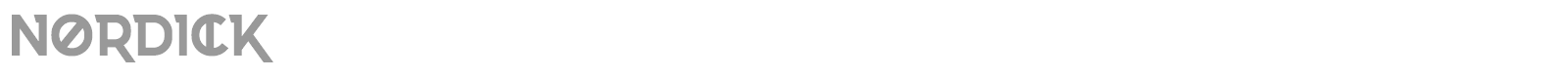 Nordick font preview