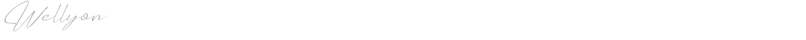 Wellyon font preview