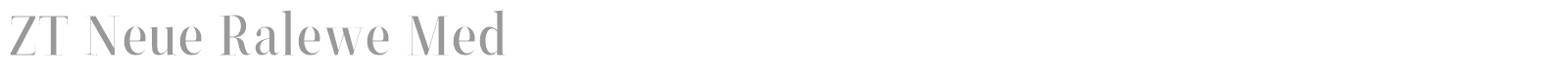ZT Neue Ralewe font preview