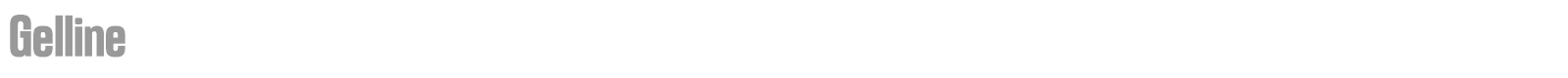 Gelline font preview