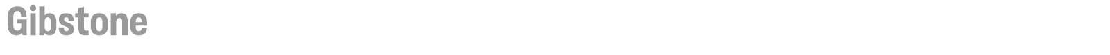 Gibstone font preview