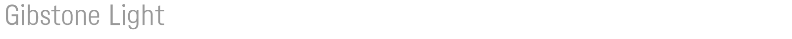 Gibstone font preview