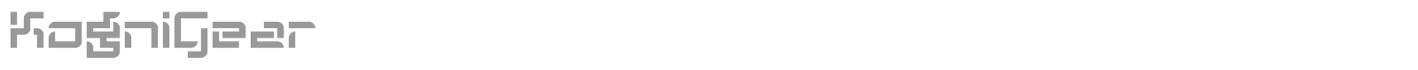 KogniGear font preview