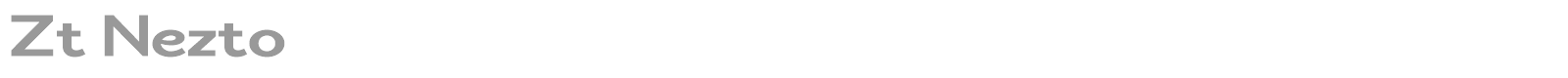 Zt Nezto font preview