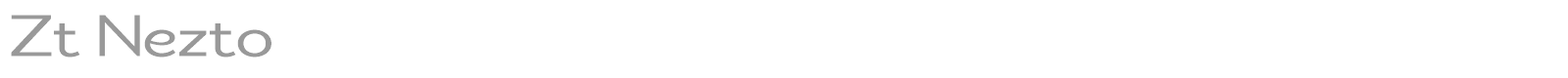 Zt Nezto font preview