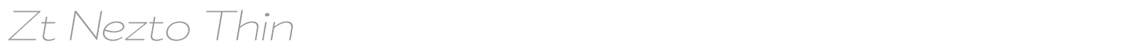 Zt Nezto font preview