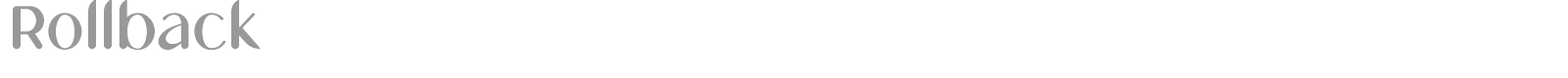 Rollback font preview