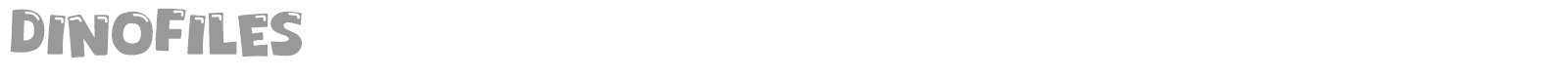 Dinofiles font preview