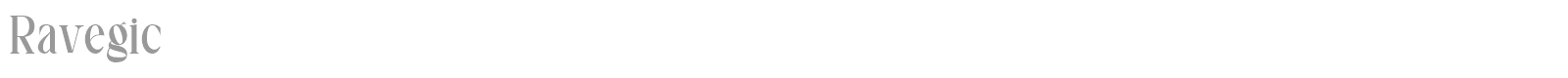 Ravegic font preview