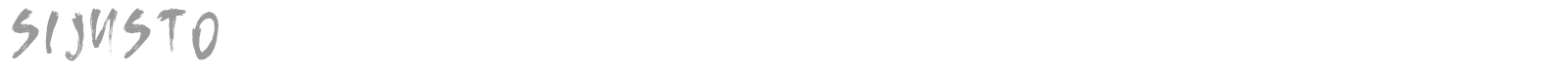 Sijusto font preview