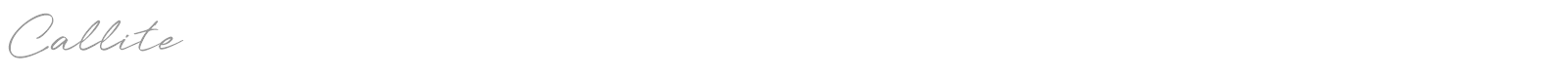 Callite font preview