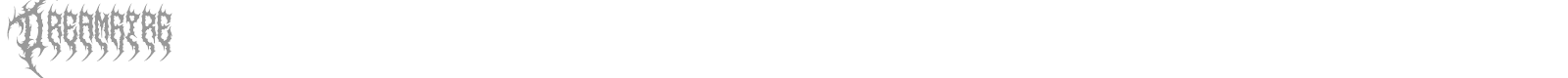 Dreamfire font preview