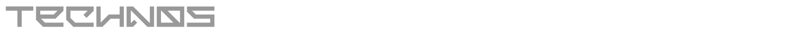 Technos font preview