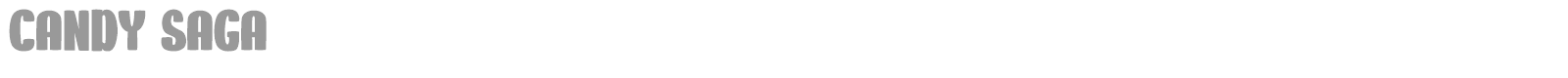 Candy Saga font preview