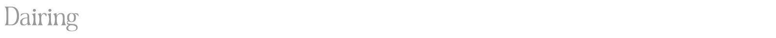 Dairing font preview