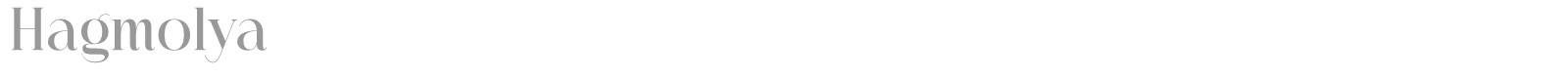 Hagmolya font preview