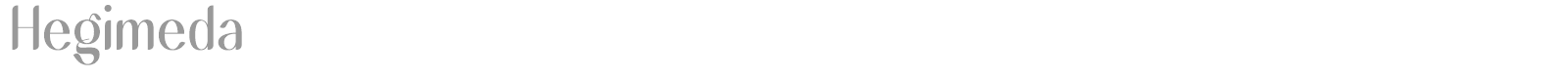 Hegimeda font preview