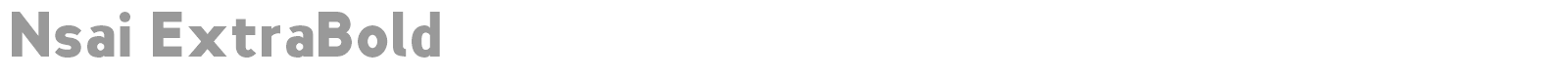 Nsai font preview