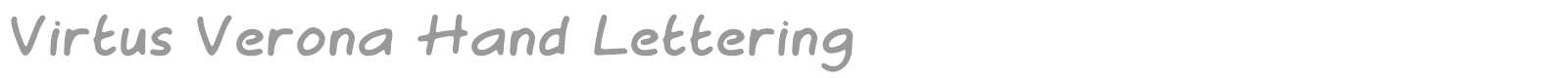 Virtus Verona Serif font preview