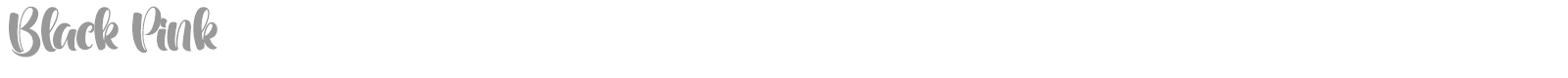 Black Pink font preview