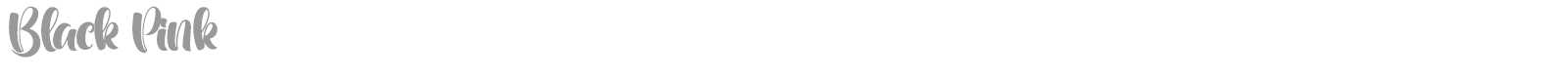 Black Pink font preview