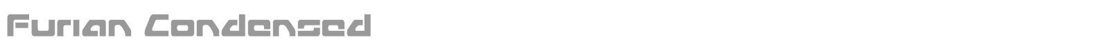 Furian font preview