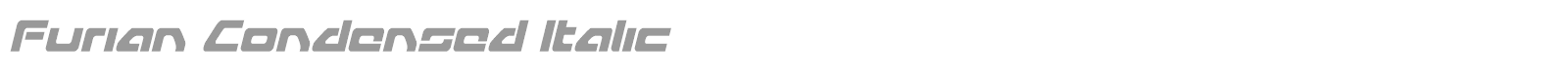 Furian font preview