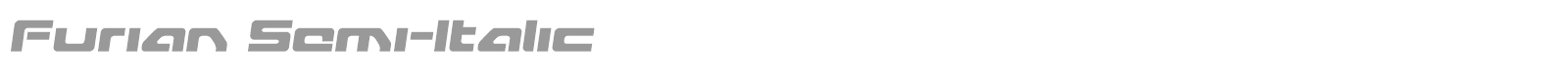 Furian font preview