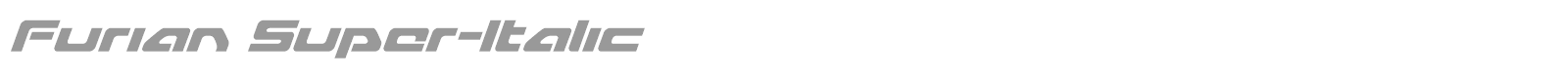 Furian font preview
