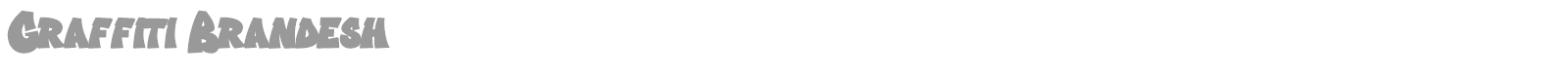 Graffiti Brandesh font preview