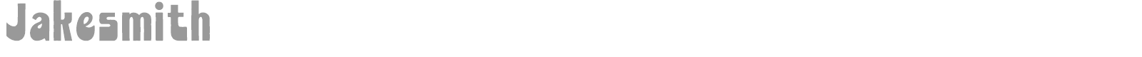 Jakesmith font preview