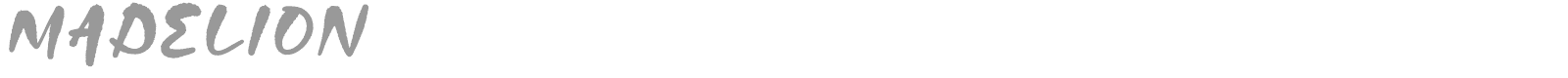 Madelion font preview