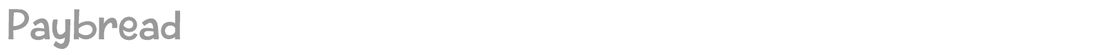 Paybread font preview