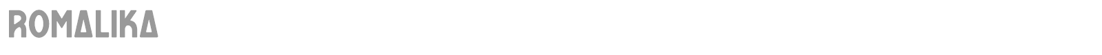 Romalika font preview