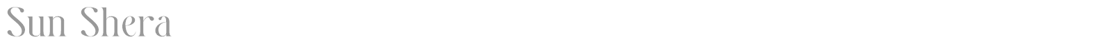 Sun Shera font preview