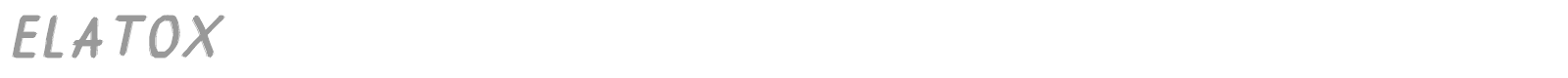 Elatox font preview