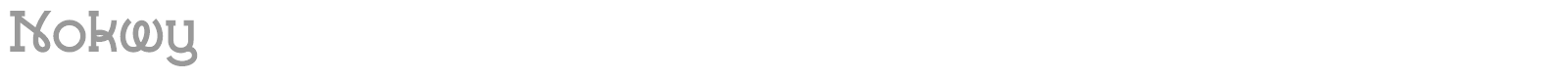 Nokwy font preview