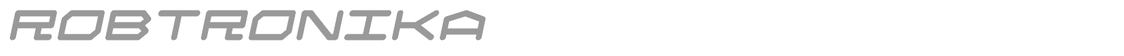 Robtronika font preview