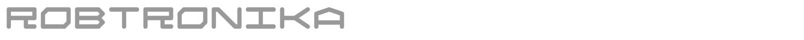 Robtronika font preview