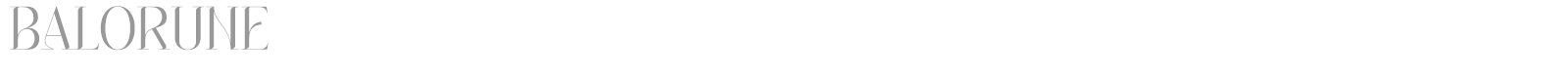 Balorune font preview