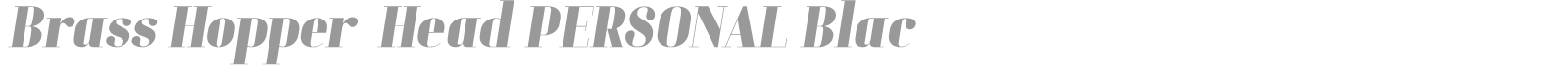 Brass Hopper Head font preview