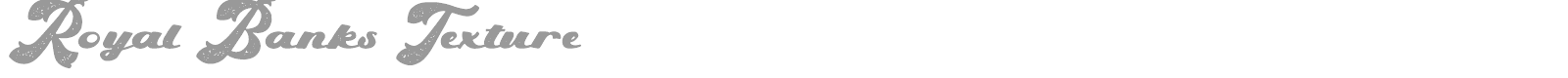 Royal Banks font preview