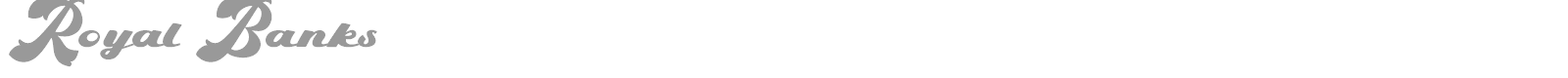 Royal Banks font preview