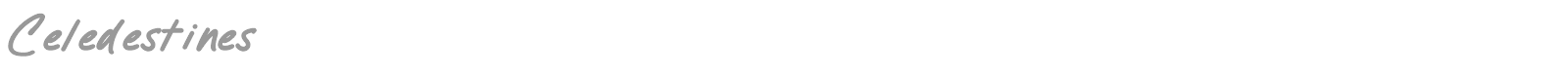 Celedestines font preview