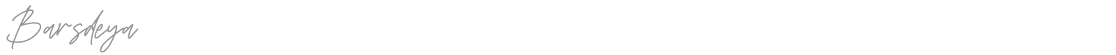Barsdeya font preview