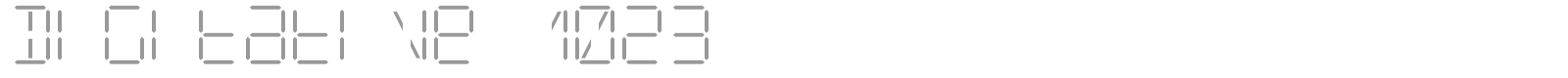 Digitative 1023 font preview