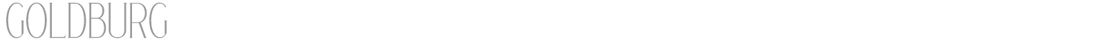 Goldburg font preview