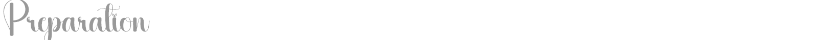 Preparation font preview